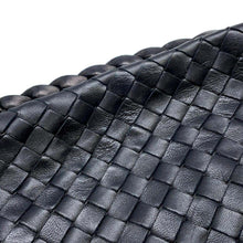 将图像加载到图库查看器中，Bottega Veneta INTRECCIATO Hobo Handbag Black115653 Leather
