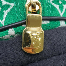 将图像加载到图库查看器中，LOUIS VUITTON Papillon GreenM46206 Monogram・Jacquard Velvet
