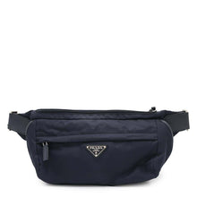 Load image into Gallery viewer, PRADA Crossbody Bag NavyVA0994 Nylon Leather
