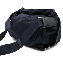 Load image into Gallery viewer, PRADA Crossbody Bag NavyVA0994 Nylon Leather
