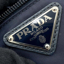 Load image into Gallery viewer, PRADA Crossbody Bag NavyVA0994 Nylon Leather
