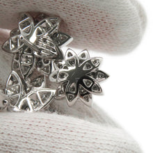 Load image into Gallery viewer, Van Cleef &amp; Arpels Lotus Earring 3 Flower 18KWG/DiamondVCARP7TH00 18K White Gold
