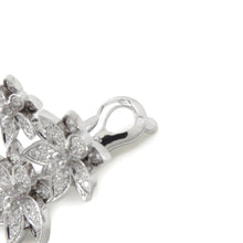 Load image into Gallery viewer, Van Cleef &amp; Arpels Lotus Earring 3 Flower 18KWG/DiamondVCARP7TH00 18K White Gold
