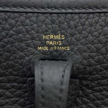 Load image into Gallery viewer, HERMES Evelyne Black Taurillon Clemence Size TPM
