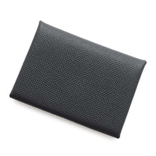 将图像加载到图库查看器中，HERMES Calvi Duo Black Epsom
