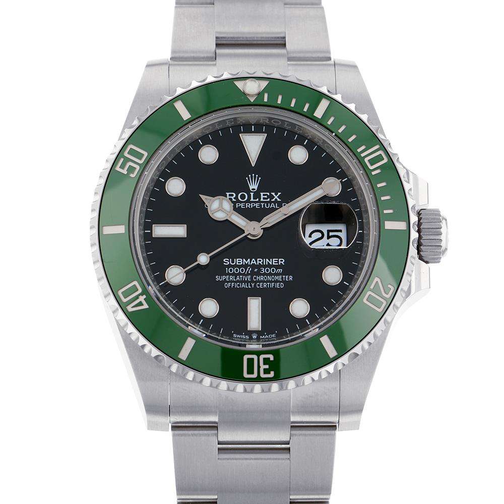 ROLEX Submariner Date W41mm Stainless Steel Black Dial126610LV