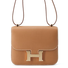 将图像加载到图库查看器中，HERMES Constance3 Miroir Gold Epsom Size Mini
