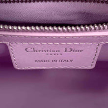 将图像加载到图库查看器中，Dior Lady Dior Pocket Pink Calf Leather Size Medium
