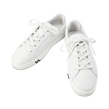 将图像加载到图库查看器中，HERMES Sneakers 《Kid》 White/Black Leather Size 40
