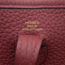 将图像加载到图库查看器中，HERMES Evelyne Rouge H Taurillon Clemence Size TPM
