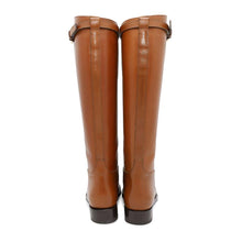 将图像加载到图库查看器中，PRADA Knee-high boots Brown1W175M Leather Size 38
