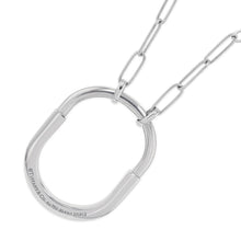 将图像加载到图库查看器中，TIFFANY&amp;Co. Padlock Size Large72342178 18K White Gold
