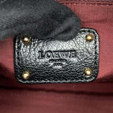 将图像加载到图库查看器中，LOEWE Amazonas Black339.95.780 Leather Size 28
