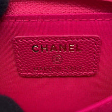 Load image into Gallery viewer, CHANEL Boy Chanel Zip AroundCoin purse PinkA80602 Caviar Leather
