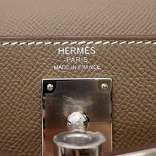 将图像加载到图库查看器中，HERMES kelly elan Etoupe Epsom
