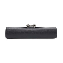 将图像加载到图库查看器中，GUCCI Dionysus Chain Wallet Black401231 Leather
