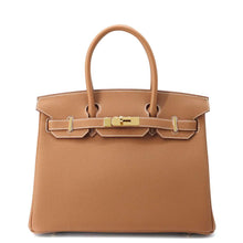 将图像加载到图库查看器中，HERMES Birkin Gold Togo Leather Size 30
