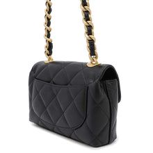 Load image into Gallery viewer, CHANEL Matelasse Mini Flap ChainShoulder Bag BlackAS3779 Caviar Leather
