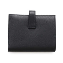 Load image into Gallery viewer, HERMES Bean compact Black Veau Madame

