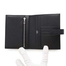 Load image into Gallery viewer, HERMES Bean compact Black Veau Madame
