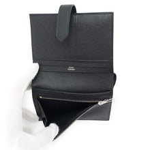 Load image into Gallery viewer, HERMES Bean compact Black Veau Madame
