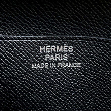 Load image into Gallery viewer, HERMES Bean compact Black Veau Madame
