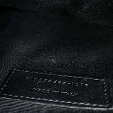 将图像加载到图库查看器中，SAINT LAURENT PARIS Roux camera bag Black574494 Leather
