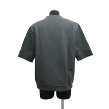 将图像加载到图库查看器中，HERMES Knitted Fabric T-Shirt《H Puzzle》 Size XL Orage Cotton100%
