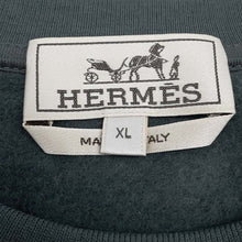 Load image into Gallery viewer, HERMES Knitted Fabric T-Shirt《H Puzzle》 Size XL Orage Cotton100%
