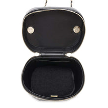 Load image into Gallery viewer, CHANEL Matelasse CC Logo Vanity Bag BlackAS1626 Lambskin
