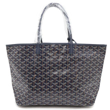 将图像加载到图库查看器中，GOYARD Saint Louis Navy BlueSTLOUIPMLTY12CL12P PVC Leather Size PM
