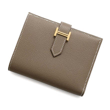 Load image into Gallery viewer, HERMES Bean compact Etoupe Epsom
