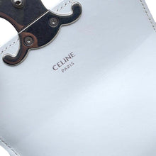 Load image into Gallery viewer, CELINE Mini Claude ChainShoulder Bag White10L843DPV Shiny Calf Leather
