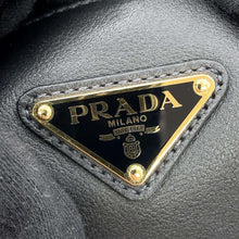 将图像加载到图库查看器中，PRADA Eme Medium Shoulder Bag Black1BC229 Leather Size Medium
