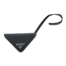 Load image into Gallery viewer, PRADA Triangle Name Tag Navy2TT153 Saffiano LeatherLeather
