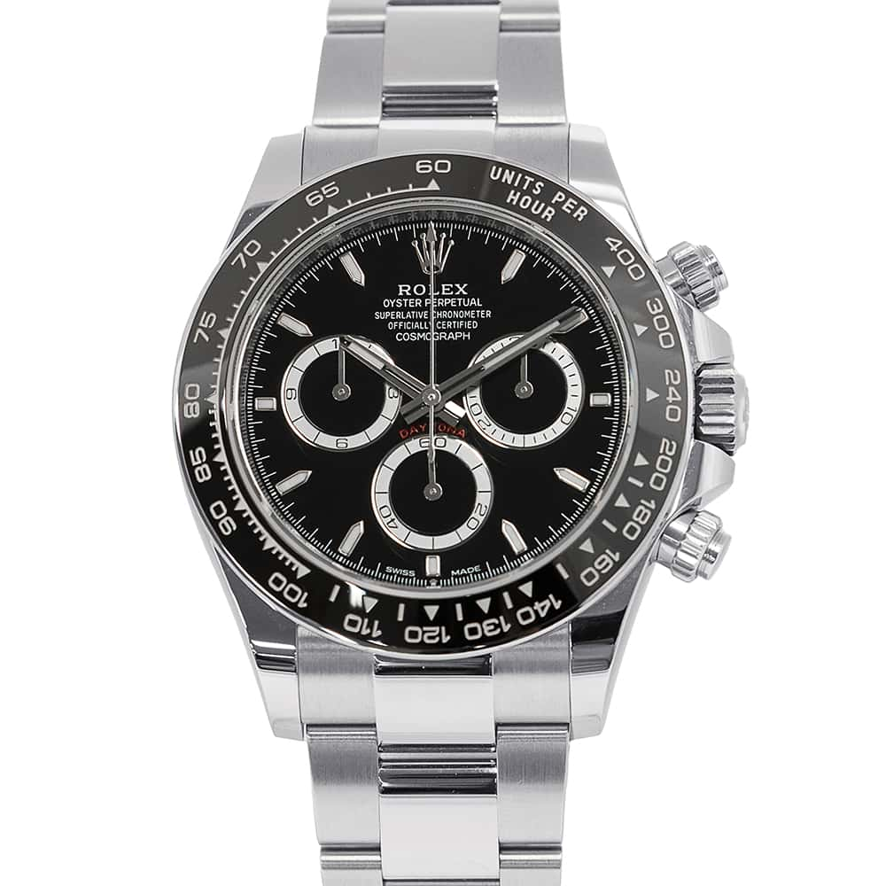 ROLEX Cosmograph Daytona W40mm Stainless Steel Black Dial126500LN