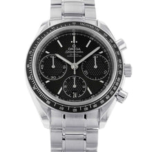 将图像加载到图库查看器中，OMEGA Speedmaster Racing W40mm Stainless Steel Black Dial326.30.40.50.01.001
