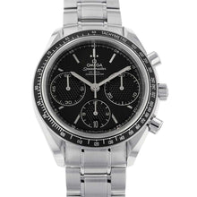 将图像加载到图库查看器中，OMEGA Speedmaster Racing W40mm Stainless Steel Black Dial326.30.40.50.01.001
