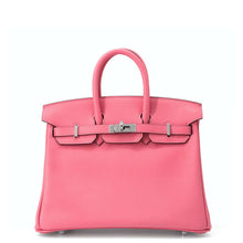 将图像加载到图库查看器中，HERMES Birkin Rose Azalee Swift Leather Size 25
