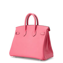 将图像加载到图库查看器中，HERMES Birkin Rose Azalee Swift Leather Size 25
