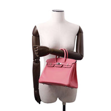 Load image into Gallery viewer, HERMES Birkin Rose Azalee Swift Leather Size 25
