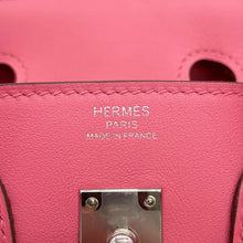 将图像加载到图库查看器中，HERMES Birkin Rose Azalee Swift Leather Size 25
