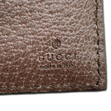 Load image into Gallery viewer, GUCCI Ophidia Card Case Wallet Brown699353 PVC/Leather
