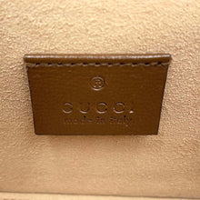 Load image into Gallery viewer, GUCCI Horsebit1955 Shoulder Bag Beige/Brown699296 PVC Leather
