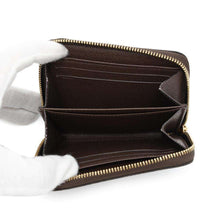 Load image into Gallery viewer, LOUIS VUITTON Zippy Coin Purse BrownN63070 Damier Ebene Canvas
