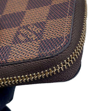 将图像加载到图库查看器中，LOUIS VUITTON Zippy Coin Purse BrownN63070 Damier Ebene Canvas
