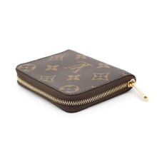 将图像加载到图库查看器中，LOUIS VUITTON Zippy Coin Purse BrownM60067 Monogram
