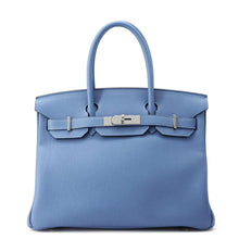 将图像加载到图库查看器中，HERMES Birkin Azur Togo Leather Size 30
