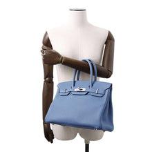 Load image into Gallery viewer, HERMES Birkin Azur Togo Leather Size 30
