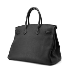 将图像加载到图库查看器中，HERMES Birkin Black Togo Leather Size 35
